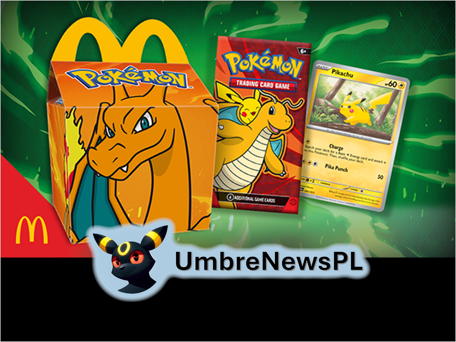 Karty pokemon w McDonalds Happy Meal